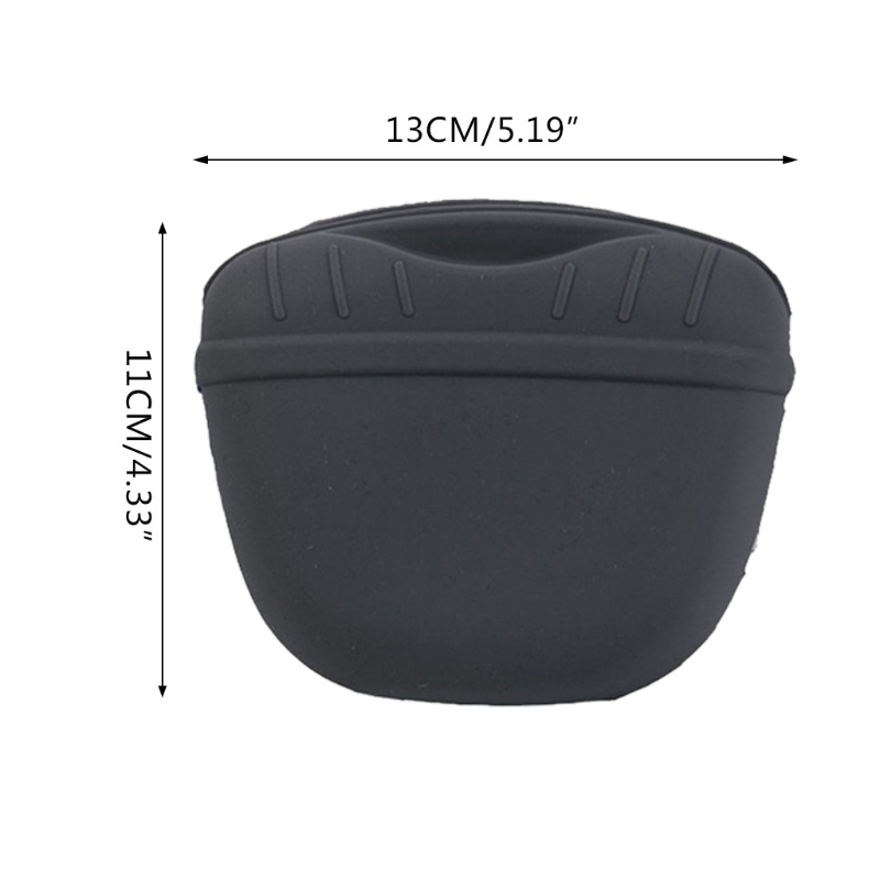 Túi Silicone Dùng Huấn Luyện Chó Có Khóa Nam Châm Và Kẹp Thắt Lưng