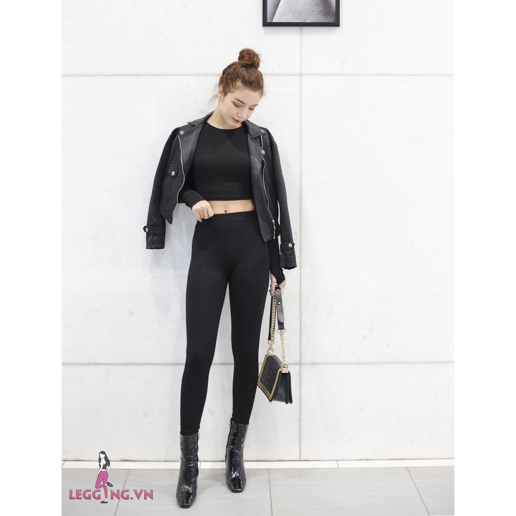 Quần Legging Nữ Nâng Mông Hack Dáng Chân Dài Cotton Hàn Loại 1 [Video Mẫu Mặc + Ảnh Thật] | BigBuy360 - bigbuy360.vn