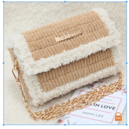 combo 20 túi tự đan len phối màu sét nguyên liệu