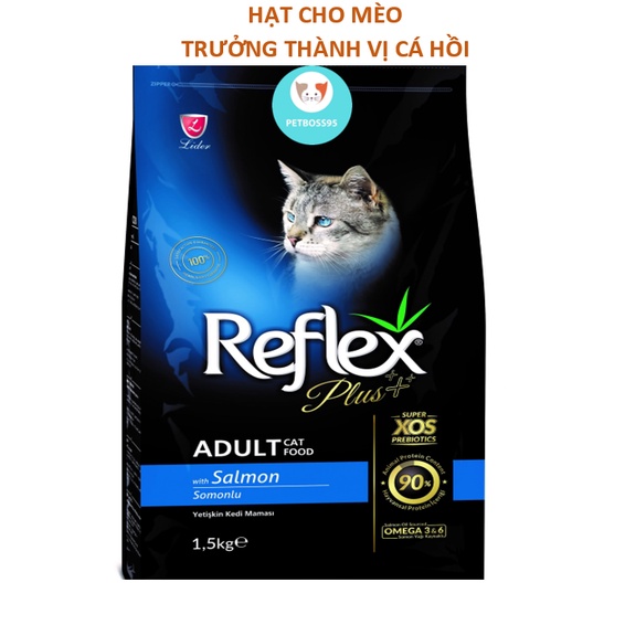 Hạt Reflex PLUS Túi 1.5kg - Hạt cho mèo con và mèo lớn Thổ Nhĩ Kỳ