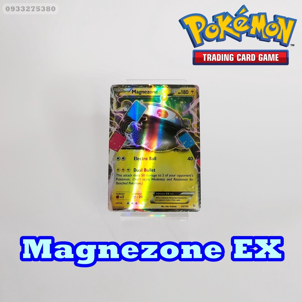 Thẻ bài Pokemon Magnezone EX