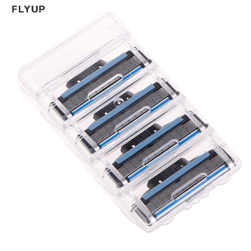 Set 4 Lưỡi Dao Cạo 3 Lớp Thay Thế Chuyên Dụng Cho Gillette Fusion