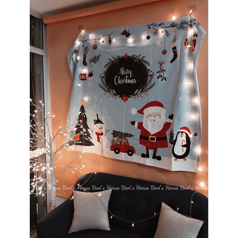 Tranh vải canvas treo tường tặng móc dính