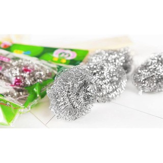 Set 4 Miếng Bùi Nhùi Cước Sắt Rửa Chén Đĩa