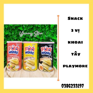 3 vị _ snack khoai tây funmore hộp 60g