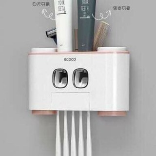 Bộ nhả kem đánh răng tự động COCO (tặng kèm 4 cốc)