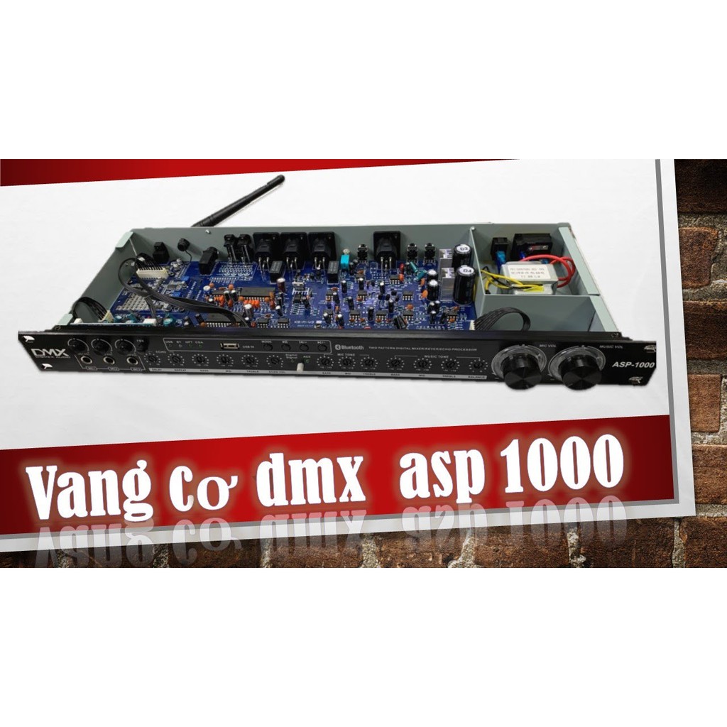 VANG CƠ DMX ASP1000 ,hát hay,chống hú tốt,bao hành 1 năm, 1 tuấn đôi trả miến phí