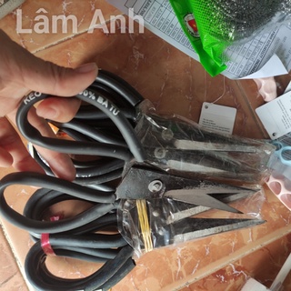 Kéo làm cá thép đen, kéo cắt tỉa mũi nhọn, kéo thép bén