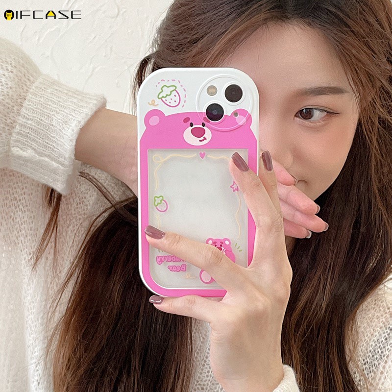 Ốp Điện Thoại Mềm Trong Suốt In Hình Gấu Pooh / Quái Vật Cho iPhone 13 12 11 Pro Max XS Max XR X