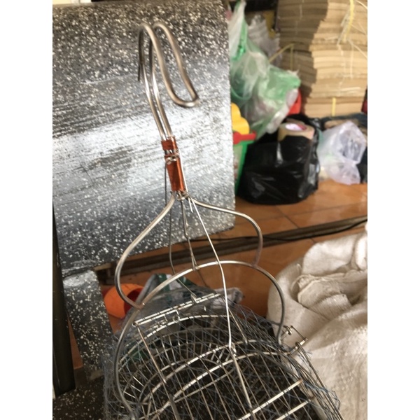 Lụp bẫy inox chim sâu, hút mật, ốc mít