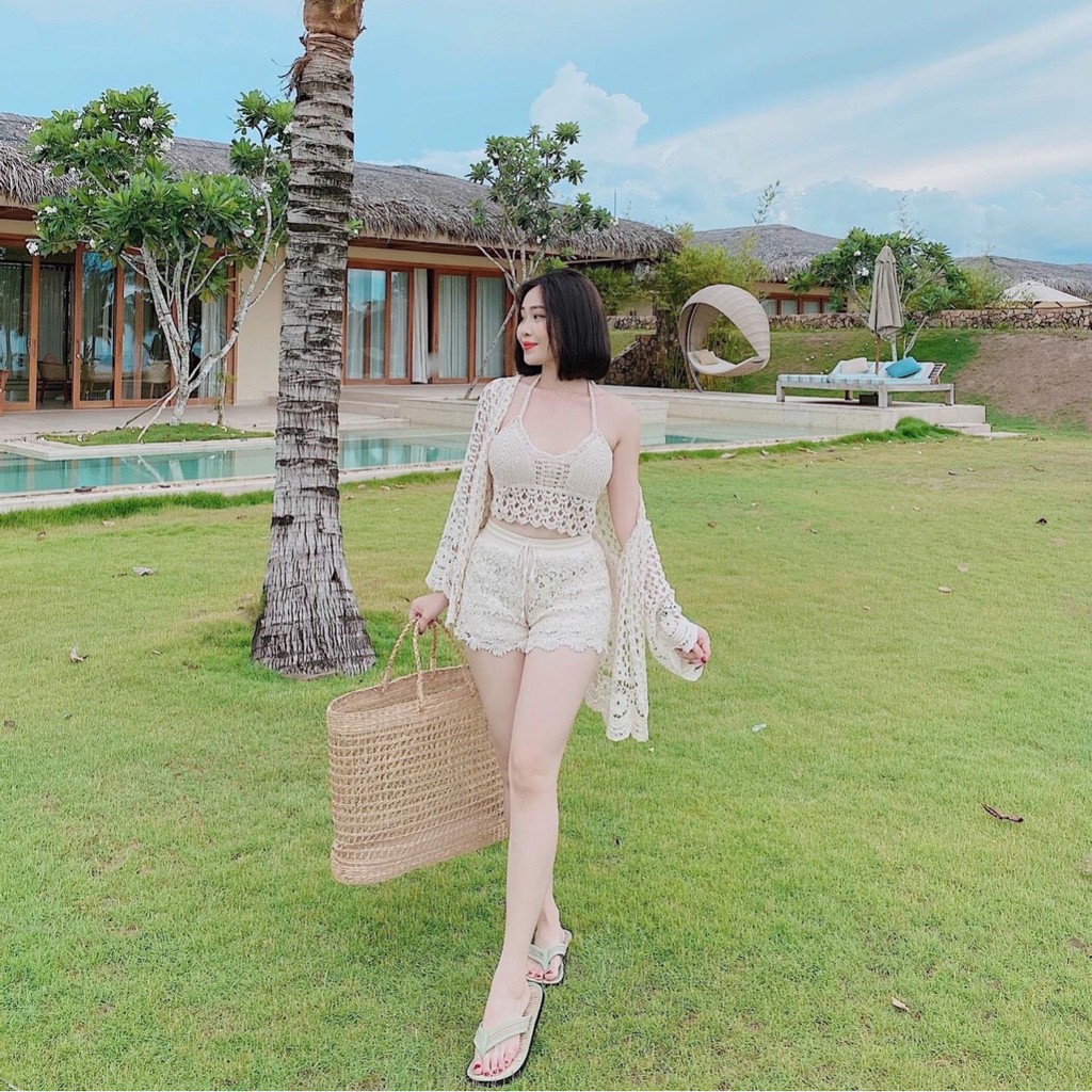 Bikini đan móc 3 món BKB0089 | BigBuy360 - bigbuy360.vn
