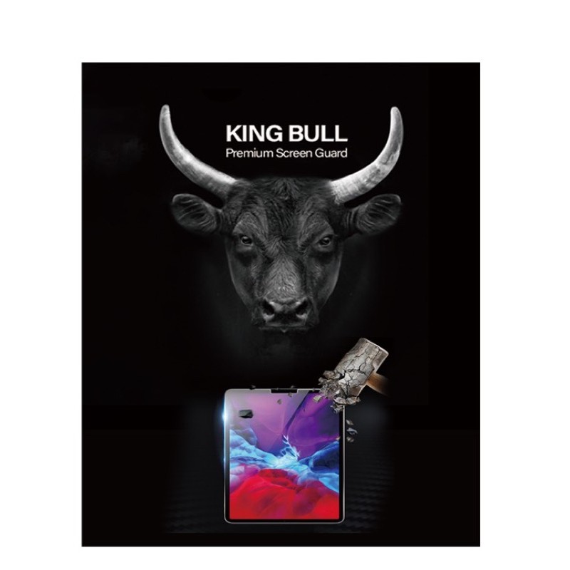 MIẾNG DÁN CƯỜNG LỰC MIPOW KINGBULL PREMIUM HD  PRO 11 - 12.9 - 10.2 - 10.9 - Mini 6 8.3