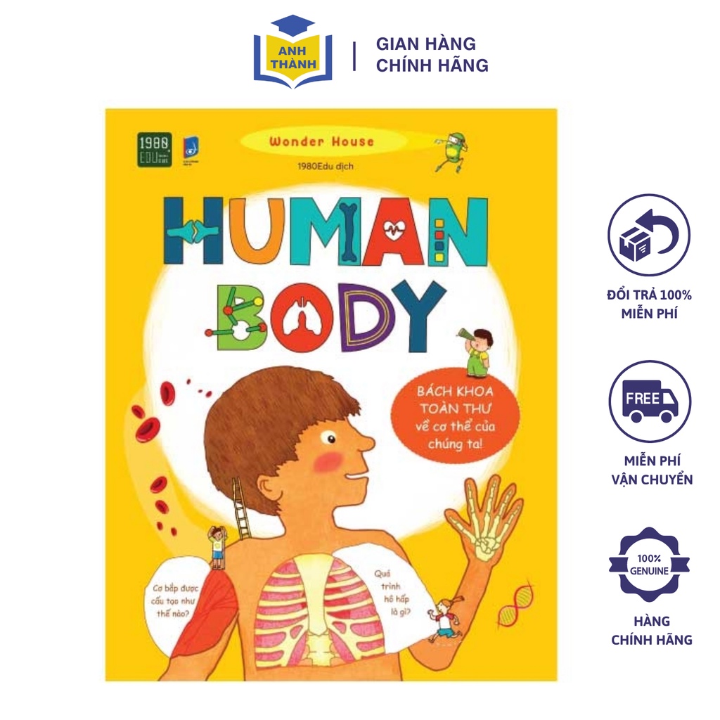 Sách - Human Body: Bách Khoa Toàn Thư Về Cơ Thể Của Chúng Ta