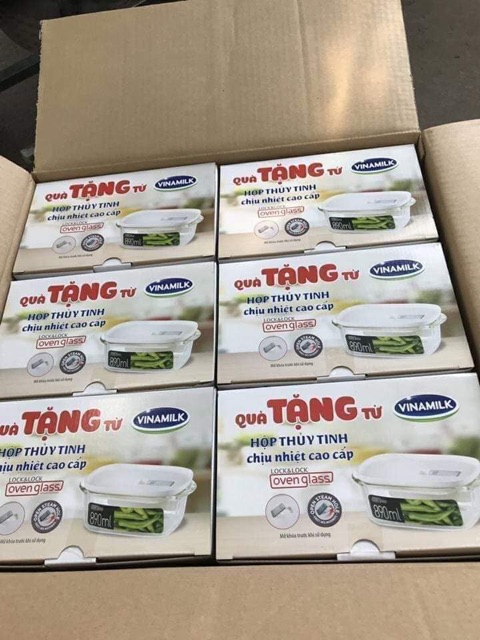 Hộp thuỷ tinh chịu nhiệt Lock &amp; Lock 890ml