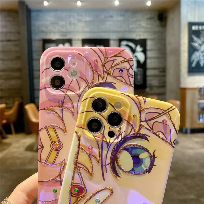 Ốp Điện Thoại Mềm Hình Thủy Thủ Mặt Trăng Cho iPhone11 12Pro Xsmax X / XS 7 / 8plus XR SE2020 13Pro 14