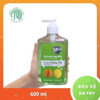 Gel rửa tay khô SPCa hương dưa hoàng kim 600ml