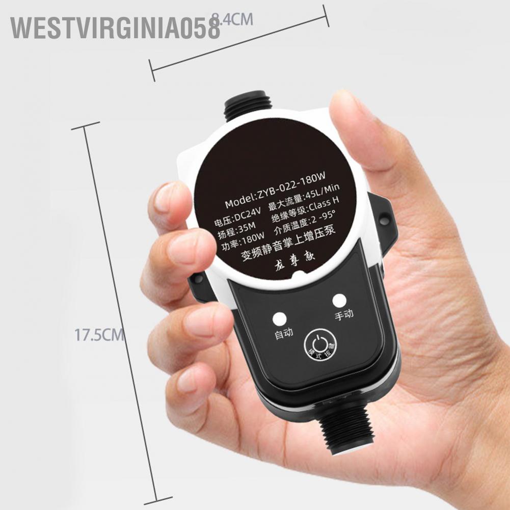 Có thể bán buôn Máy bơm tăng áp DC 24V chống thấm nước tự động 1Mpa Westvirginia058 Hàng giao ngay
