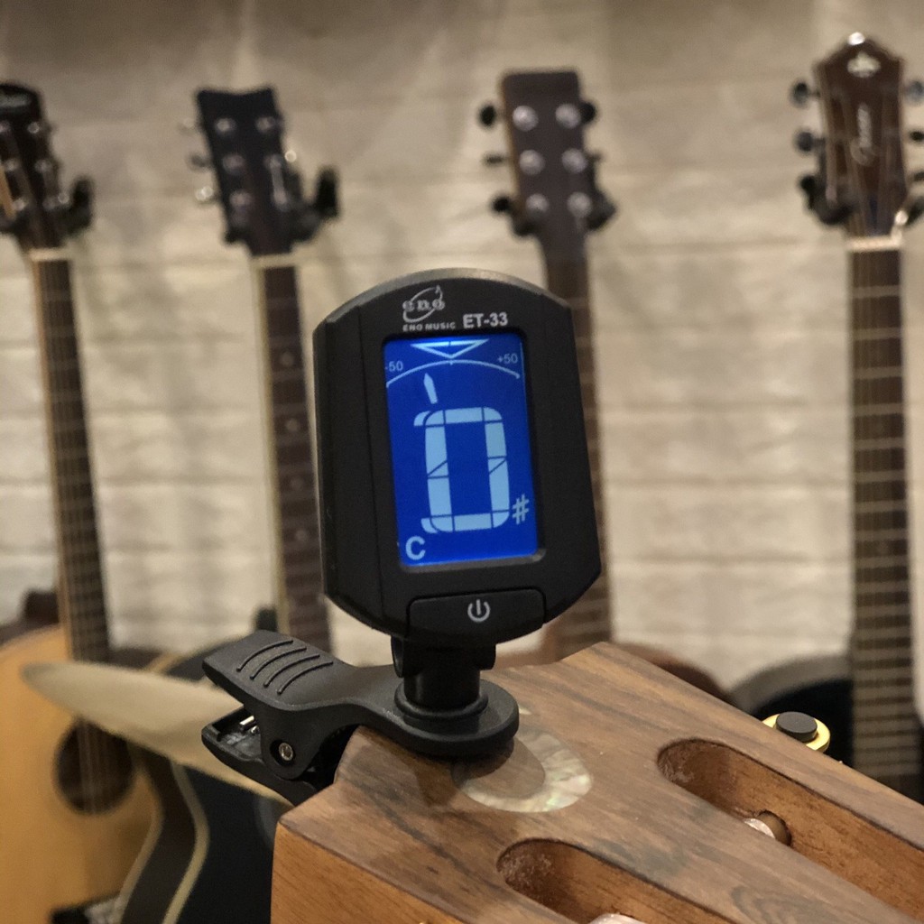 Bộ Tuner Guitar, Ukulele Có Sẵn Pin - Tuner ET33