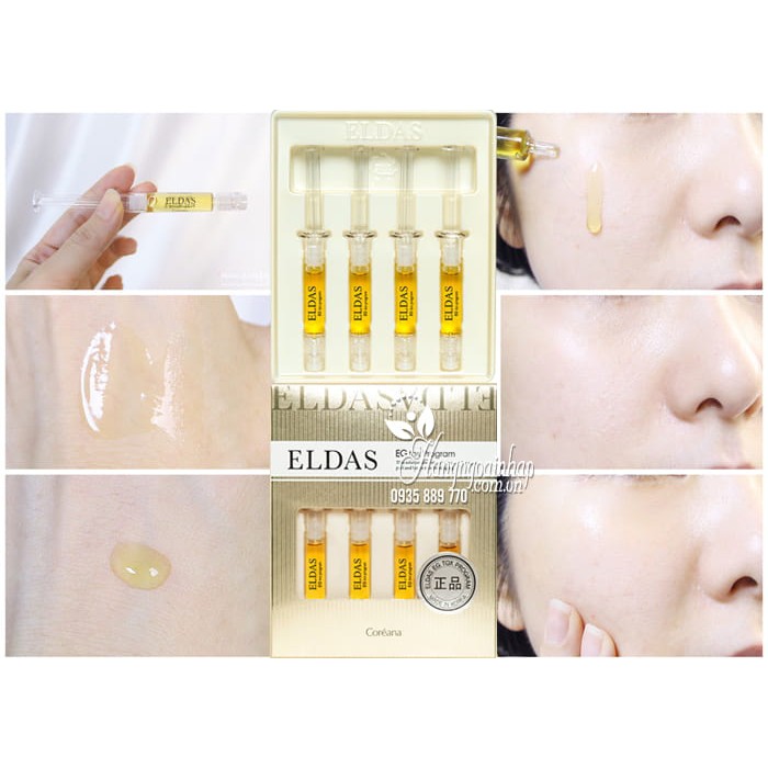 Serum Eldas 4 Ống Tết Bào Gốc Phiên Bản Mới