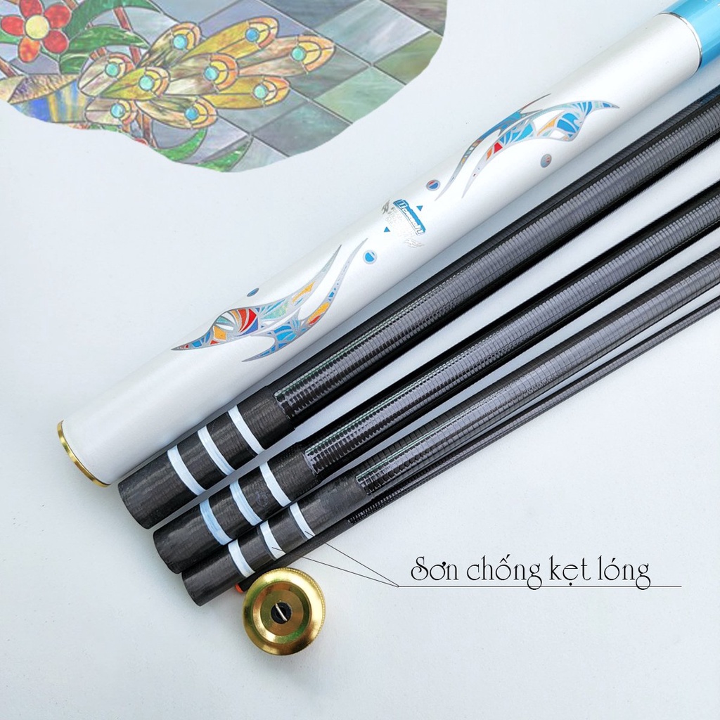 cần câu tay Bạch ngọc 6H phân bổ lực 19