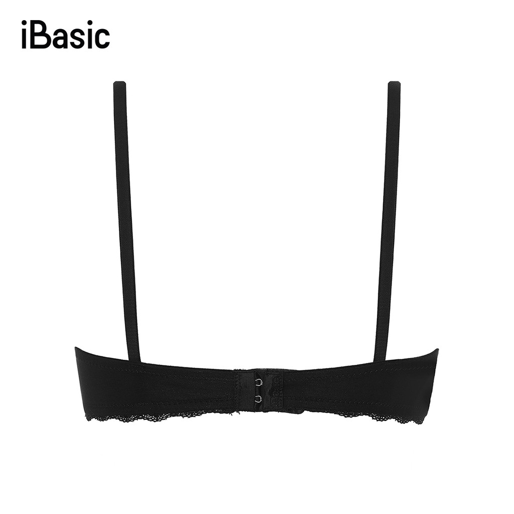 Áo ngực không gọng phối ren iBasic BRAY052