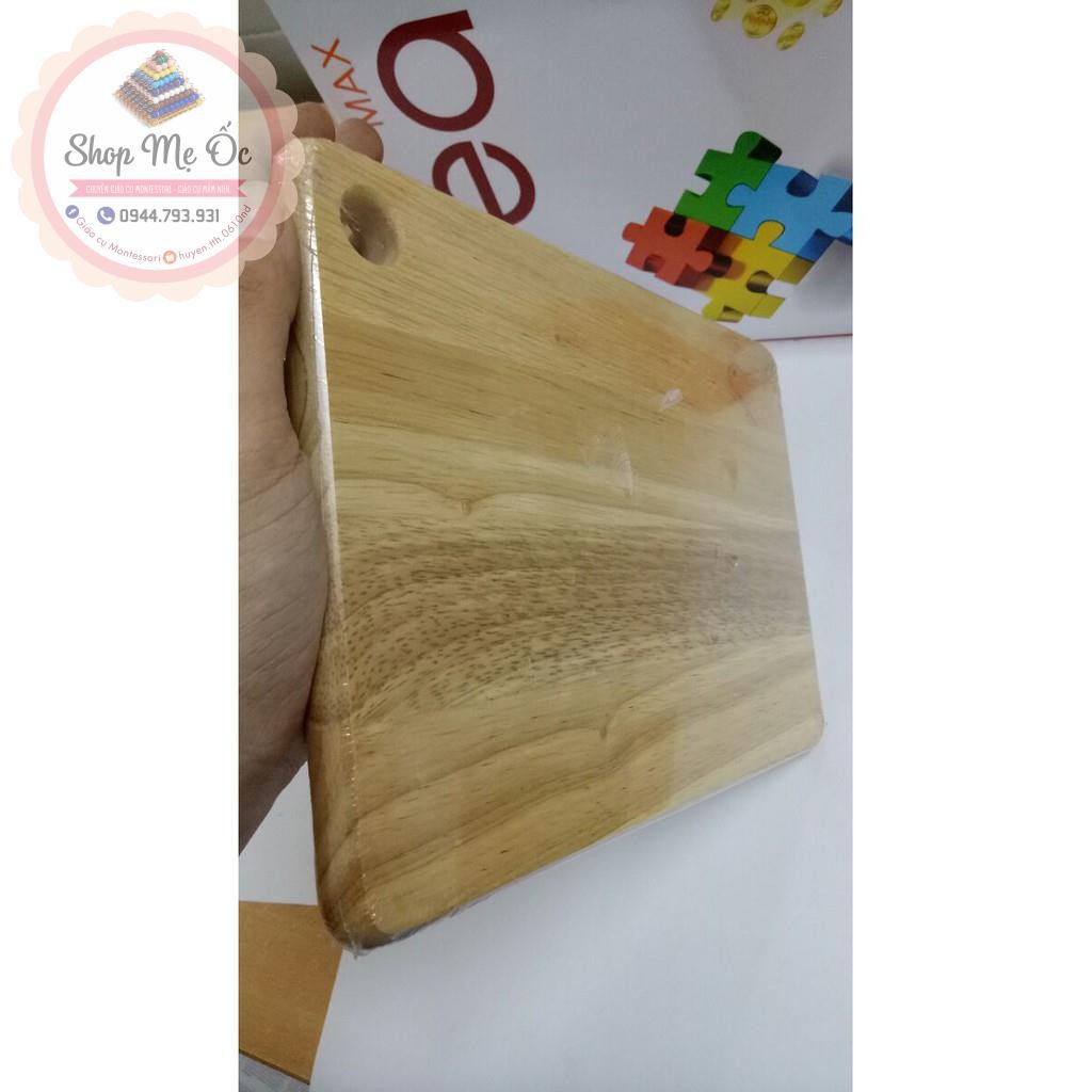 Thực hành cuộc sống - Thớt gỗ cho bé