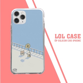Ốp di động couple bunnies cho iphone 5 - iphone 12 ctw20210028