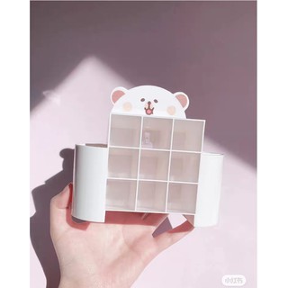 KỆ GẤU MINI ĐỰNG SON ❤