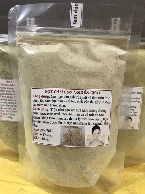 100g BỘT CÁM GẠO CHUẨN LOẠI NHẤT, HANDMADE | BigBuy360 - bigbuy360.vn