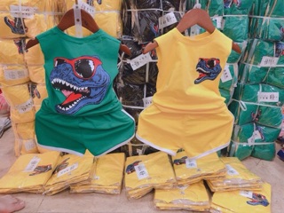 Bộ khủng long cho bé sz 7-20kg