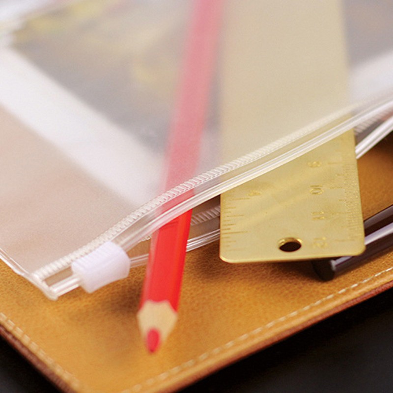 Túi Nhựa Pvc Trong Suốt Đựng Sổ Ghi Chú Tiện Dụng