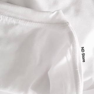 Áo thun trơn basic - Trắng