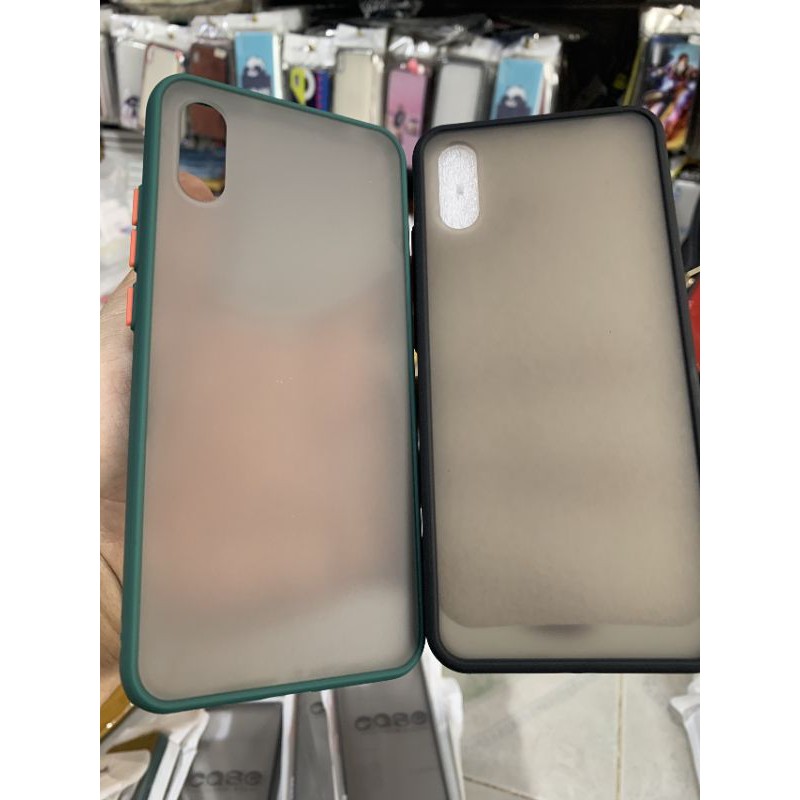 Ốp lưng Xiaomi Redmi 9A dẻo viềng lưng nhám