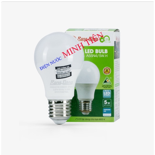 Bóng LED tròn, Bóng đèn LED BULB Tròn 3W, 5W, 7W, 9W Rạng Đông