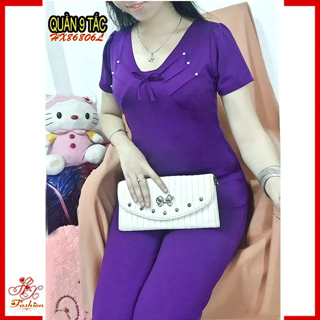 Đồ Bộ Nữ Size Lớn Mặc Nhà Thun Cát Hàn - HX Fashion, Hình Thật 100% Chính Chủ | BigBuy360 - bigbuy360.vn