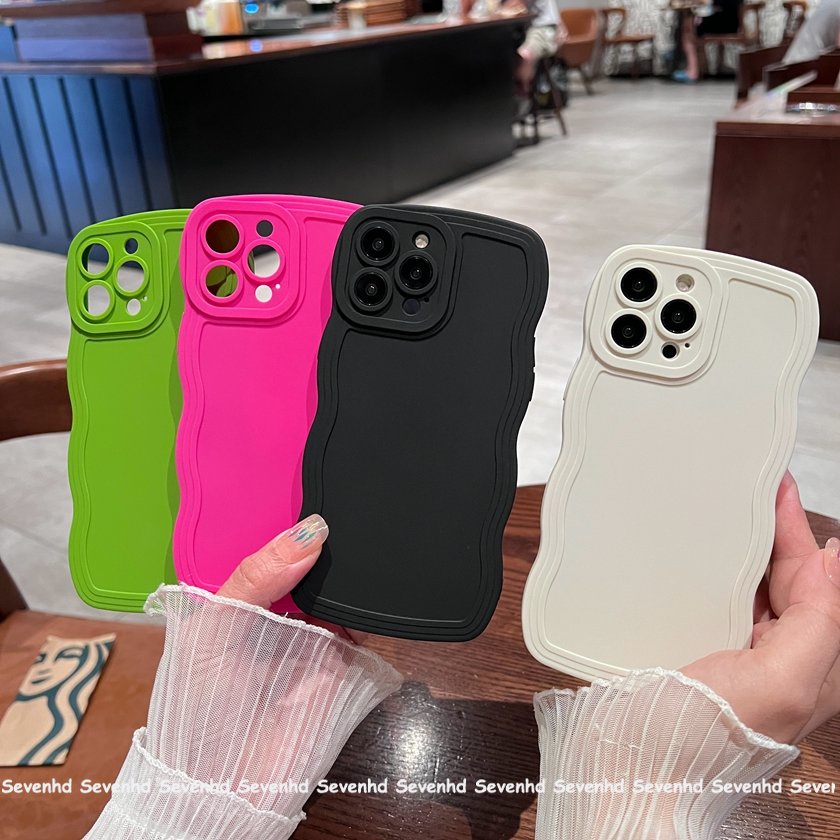 Ốp Điện Thoại Mềm Họa Tiết Đơn Giản Thời Trang Cho iPhone 14 13 12 11 Pro Max Xs Max Xr X 7 8 6 6s Plus