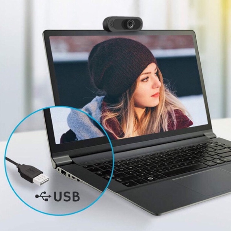 Webcam Máy Tính Laptop livestream có Mic Full HD PC Gaming 720P - 1080P Chất Lượng Cao - Bảo Hành 1 Đổi 1 PKSMART