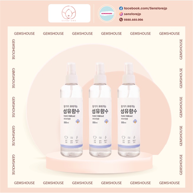Xịt Thơm Quần Áo Fabric Perfume