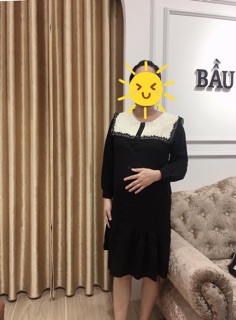 Váy bầu dáng xuông