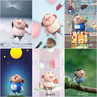 Ốp lưng hình realme c2 (mẫu heo series)