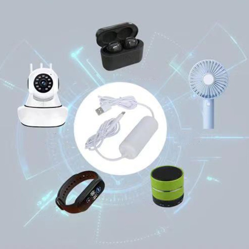 Nguồn điện mini UPS 5V không đổi màu kèm pin UPS