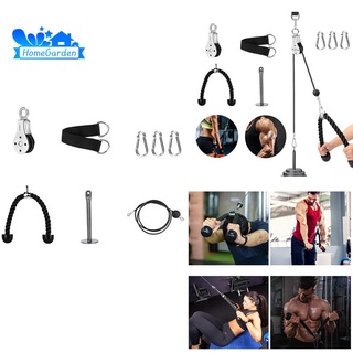 Bộ Ròng Rọc Và Hệ Thống Ròng Rọc Hỗ Trợ Tập Gym (2M)