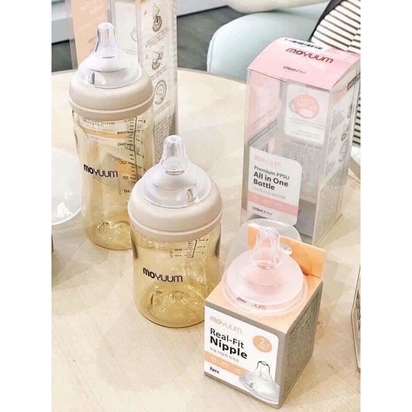 Bình sữa Moyuum 170ml/270ml chính hãng Hàn