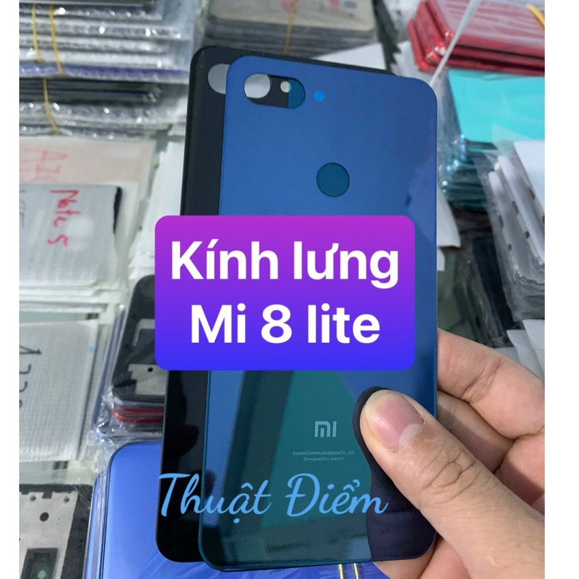 kính lưng Mi 8 lite - xiaomi