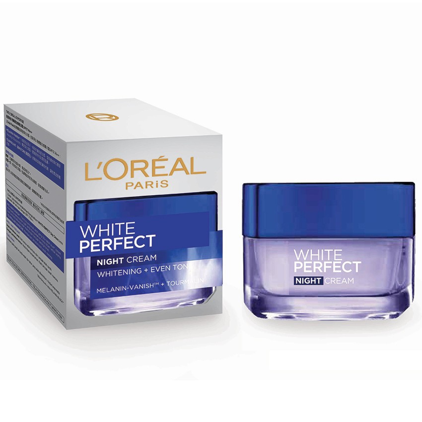 Kem Dưỡng Loreal White Perfect Night Cream 50ml - Kem Dưỡng Da Sáng Mượt Đều Màu Ban Đêm - Shop Bon91