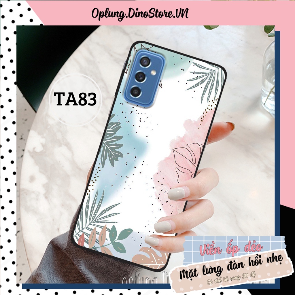 Ốp lưng điện thoại Samsung M52 5G - Ốp lưng Samsung in hình hoa cỏ đơn giản nhẹ nhàng.