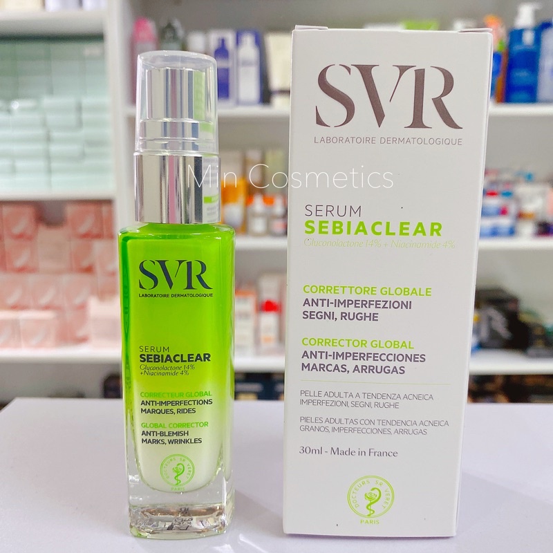 Tinh Chất Giảm Mụn, Mờ Thâm SVR Sebiaclear Serum