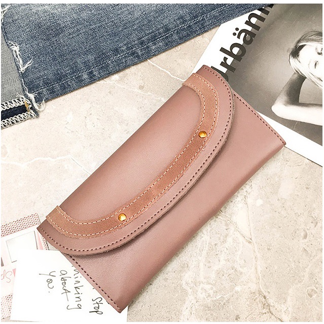 Ví nữ dài đẹp ,Bóp nữ cầm tay dài đẹp thời trang nhiều ngăn đựng thẻ , đựng giấy tờ an toàn giá rẻ siêu tiện lợi VN62