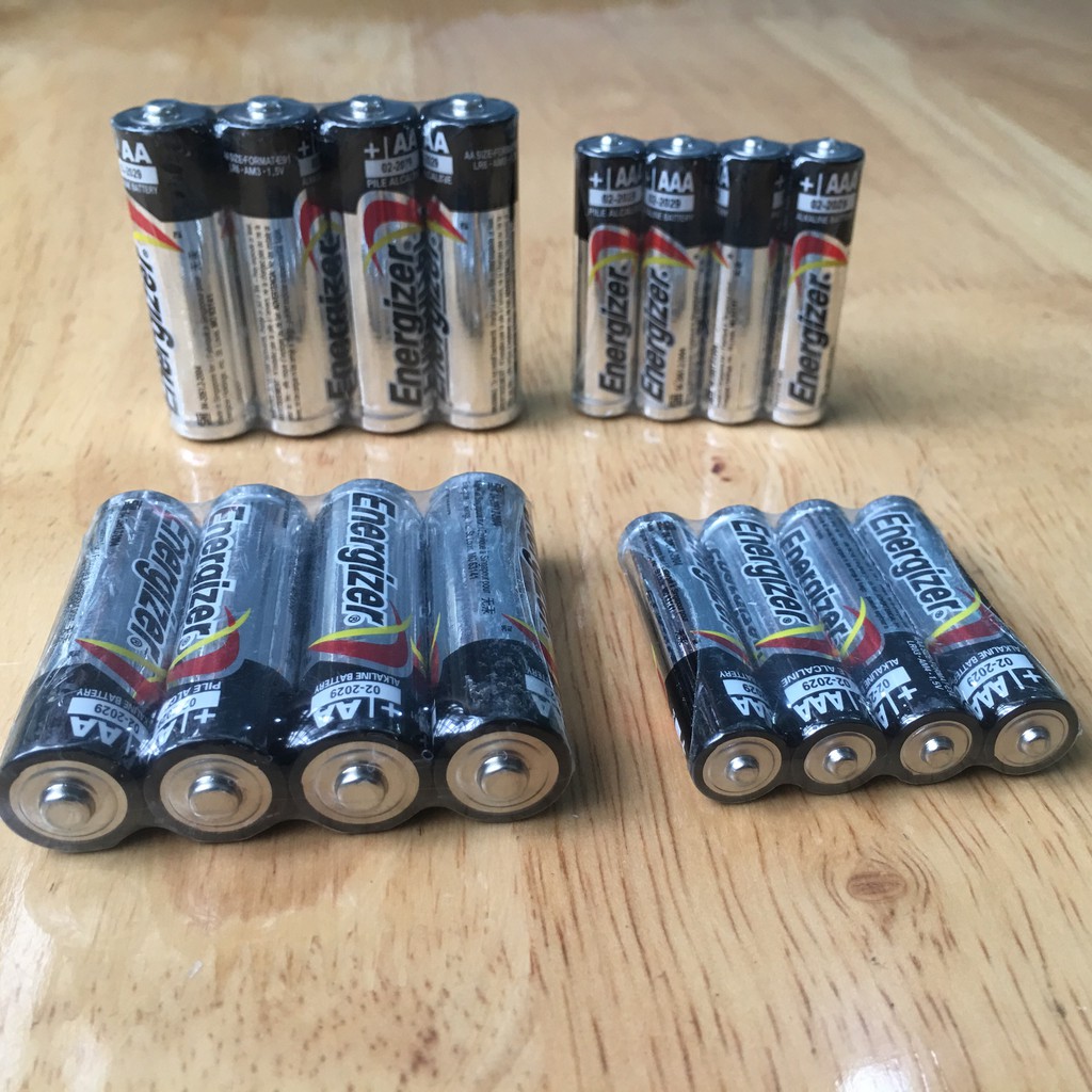 2 VIÊN PIN ENERGIZER AA / AAA ALKALINE – 1 VIÊN AA / AAA ENERGIZER 1,5V