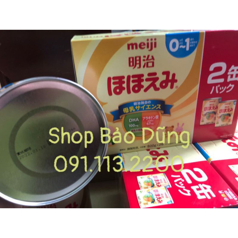 Sữa Meiji lon 800gr nội địa nhật